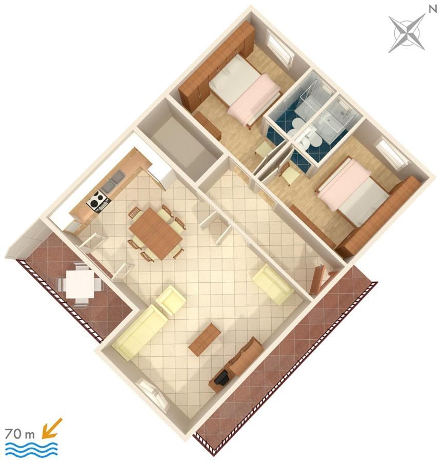 Apartments By The Sea Orebic, Peljesac - 269 Luaran gambar